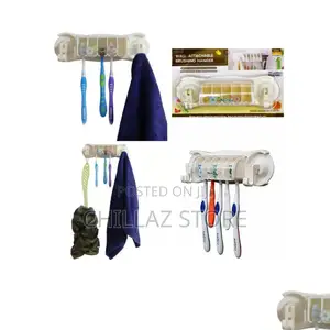 Wall Attachable Brush Hanger.