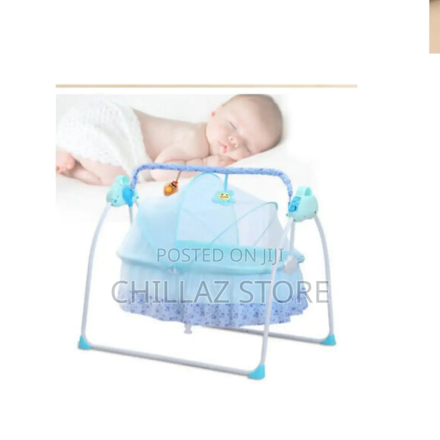 Electric Baby Swing Crandle .