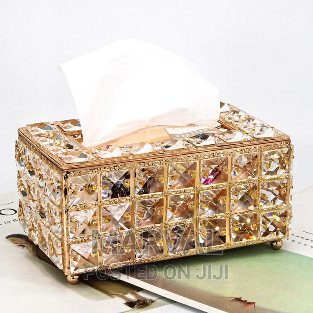 Luxury Crystal Tissue Paper Box Covers