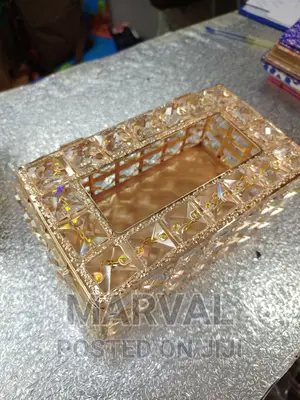 Luxury Crystal Tissue Paper Box Covers