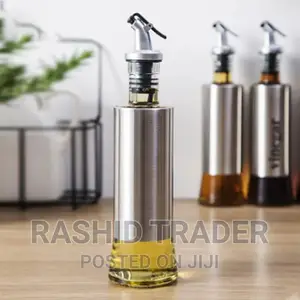 Drip Free Stainless Steel Oil Dispenser