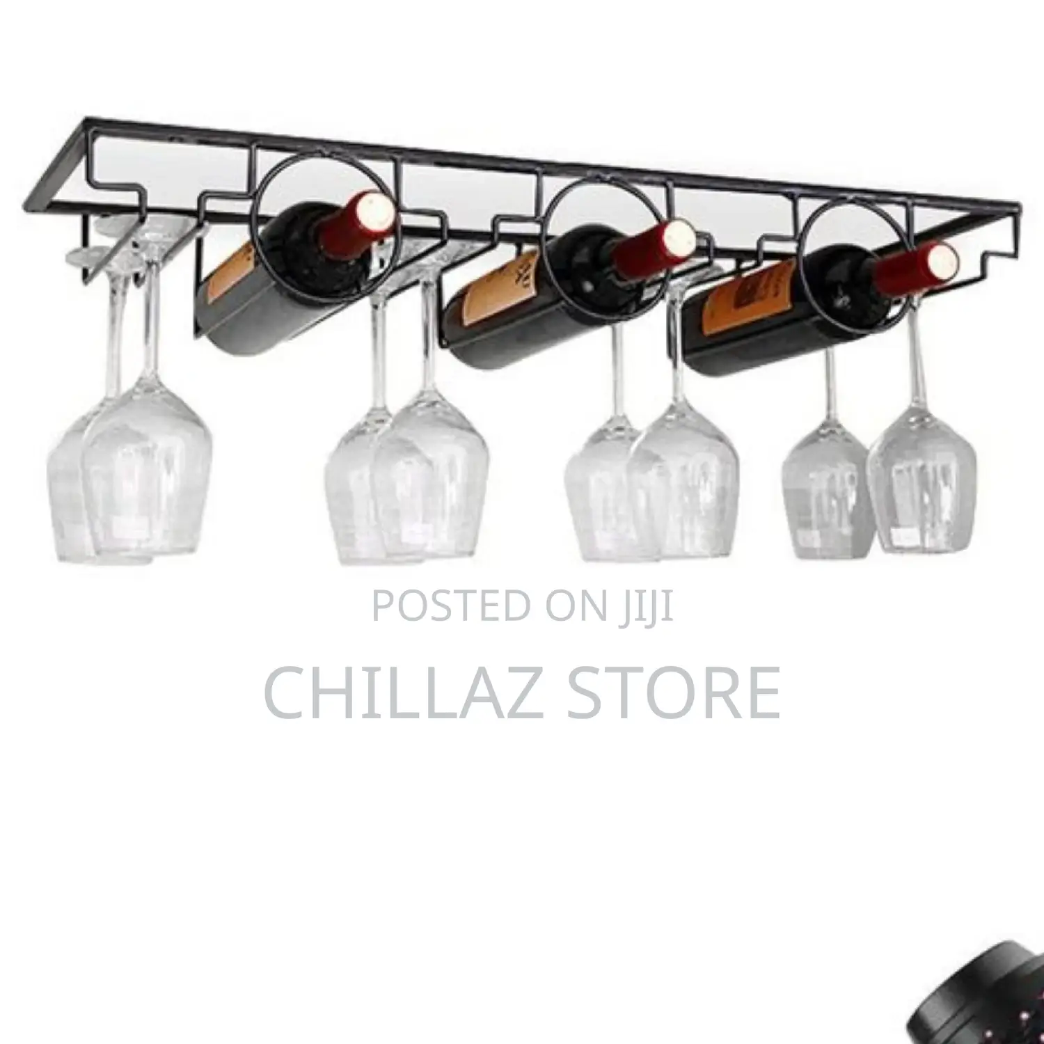Wall Mounted Wine Bottle Holder Rack.