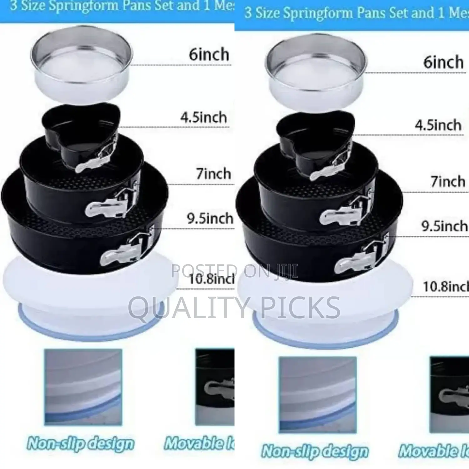 Cake Mold Set