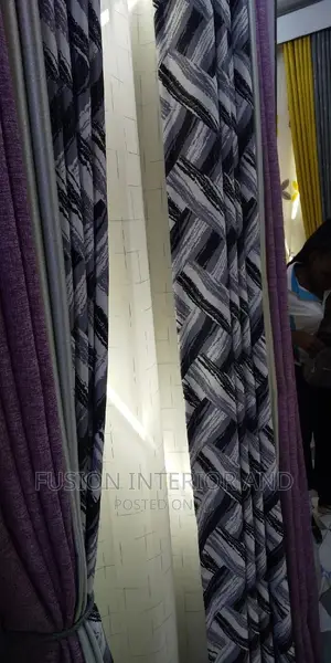 Double Face Black Curtain
