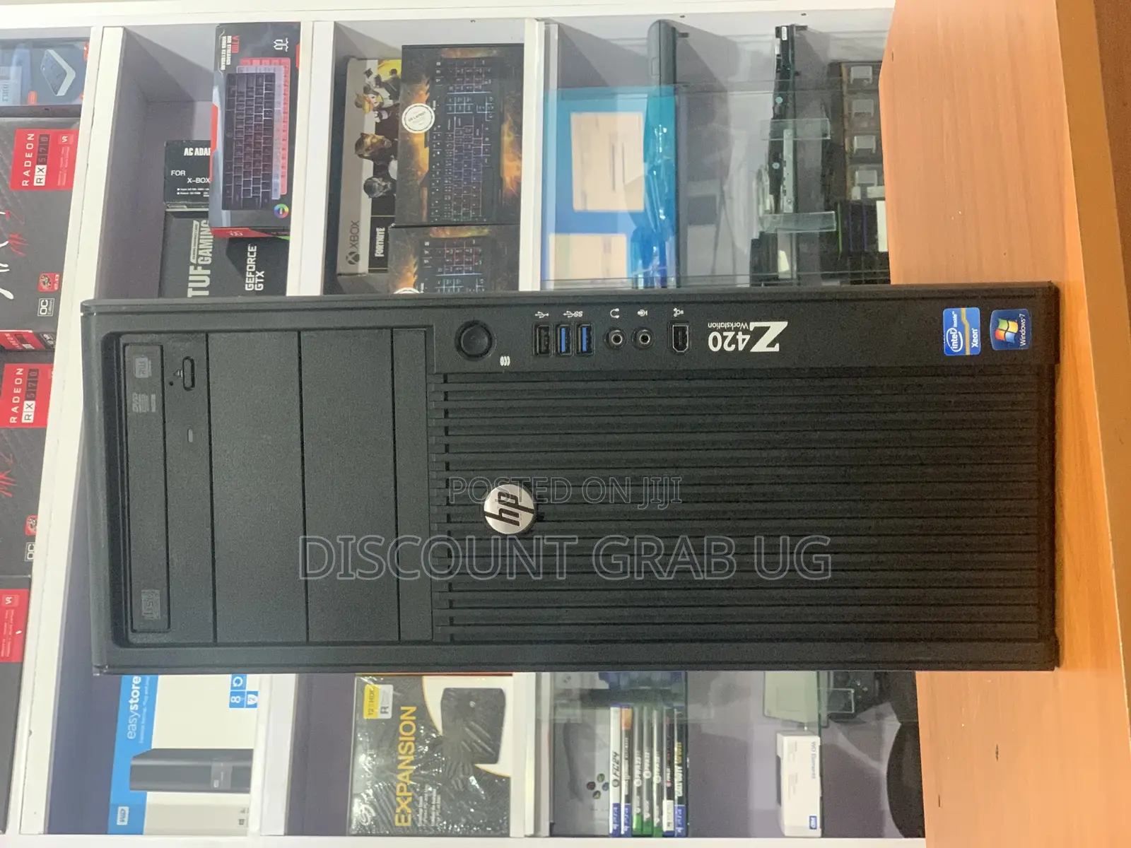 Desktop Computer HP Z420 16GB Intel Xeon HDD+SSD 2T