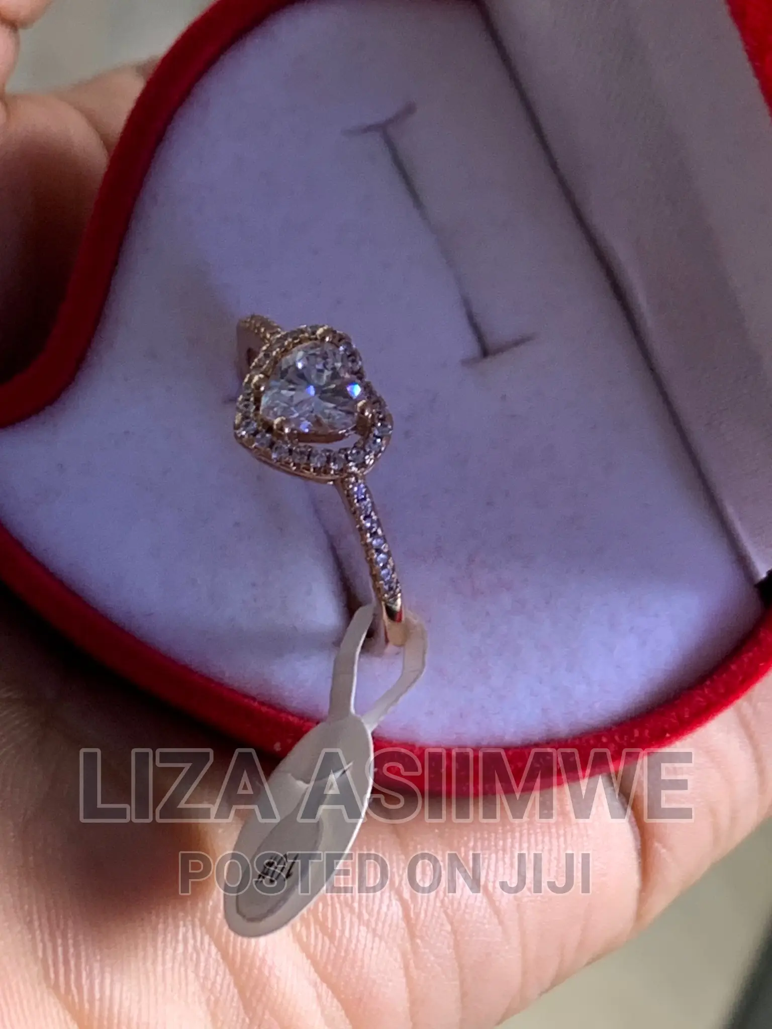 Simple Engagement/ Promise Ring Available in Size 10 (20)