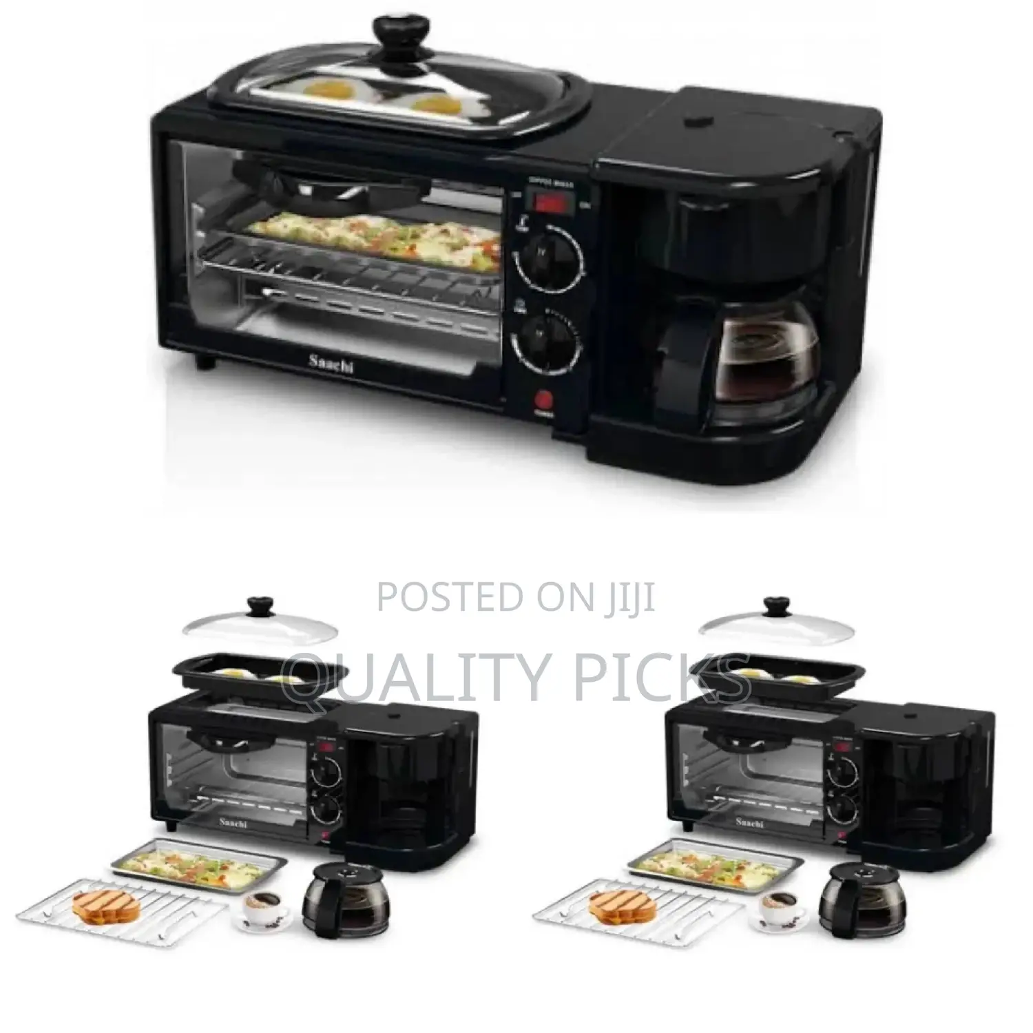 3 in 1 Saachi Breakfast Maker