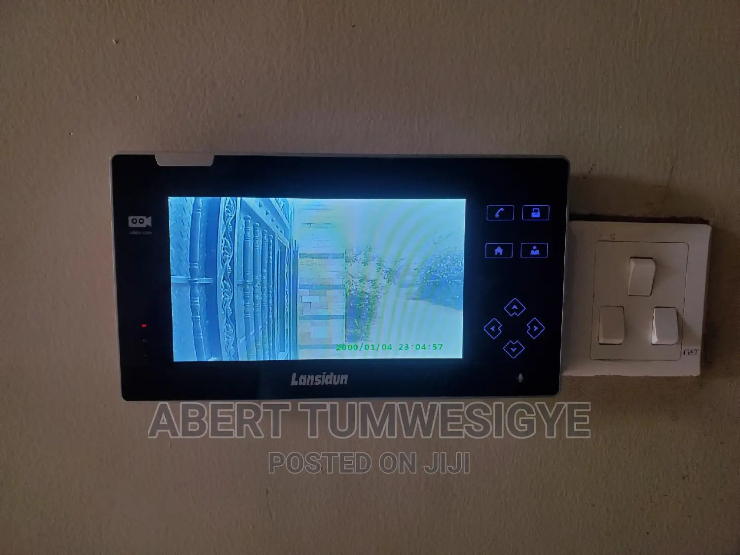Video and Audio Gate Intercom
