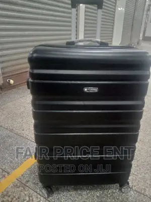 Original Plastic Suitcase. Large( Black)