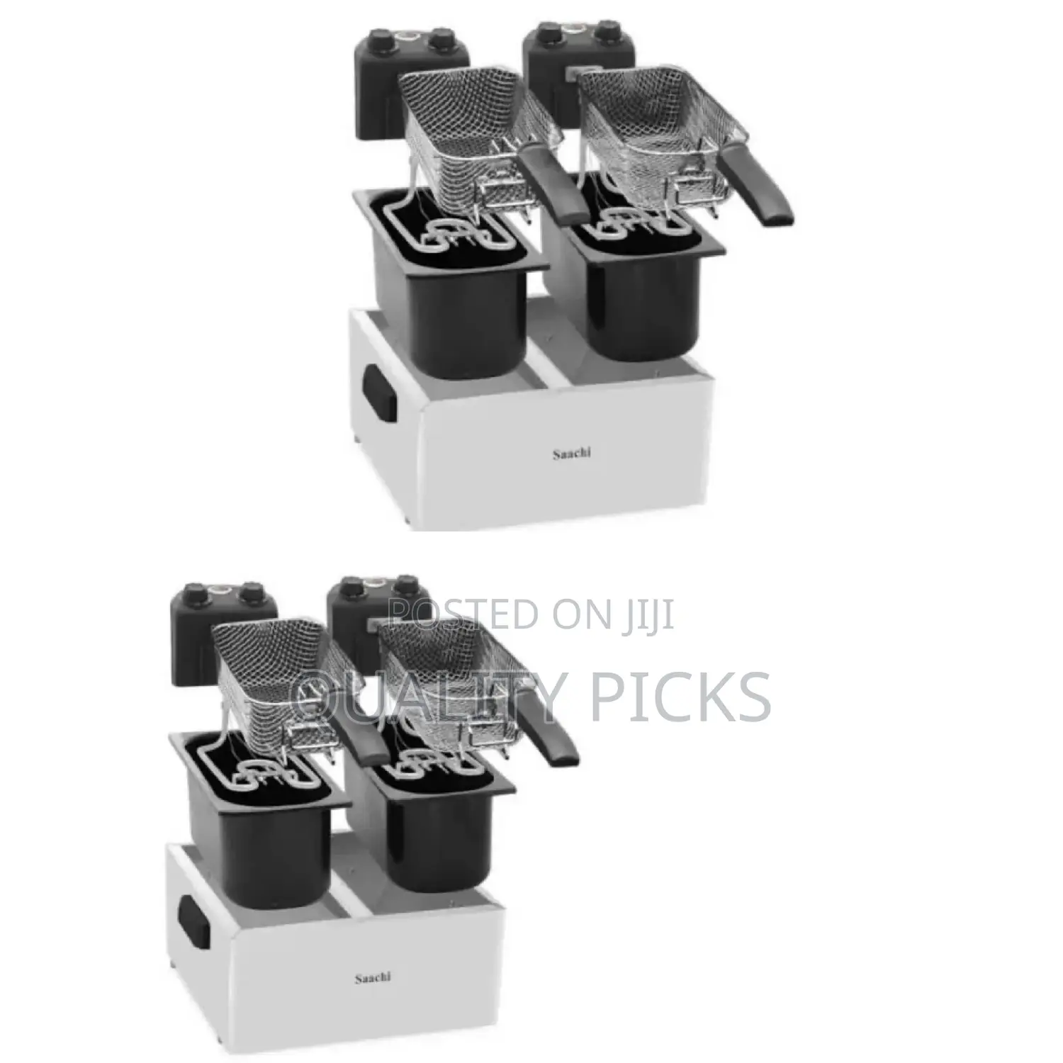 Double Saachi Deep Fryer