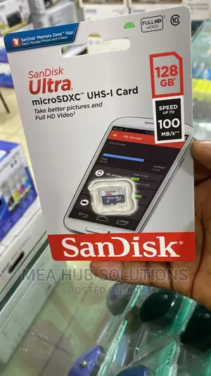 128 Ultra Sandisk Memory Card
