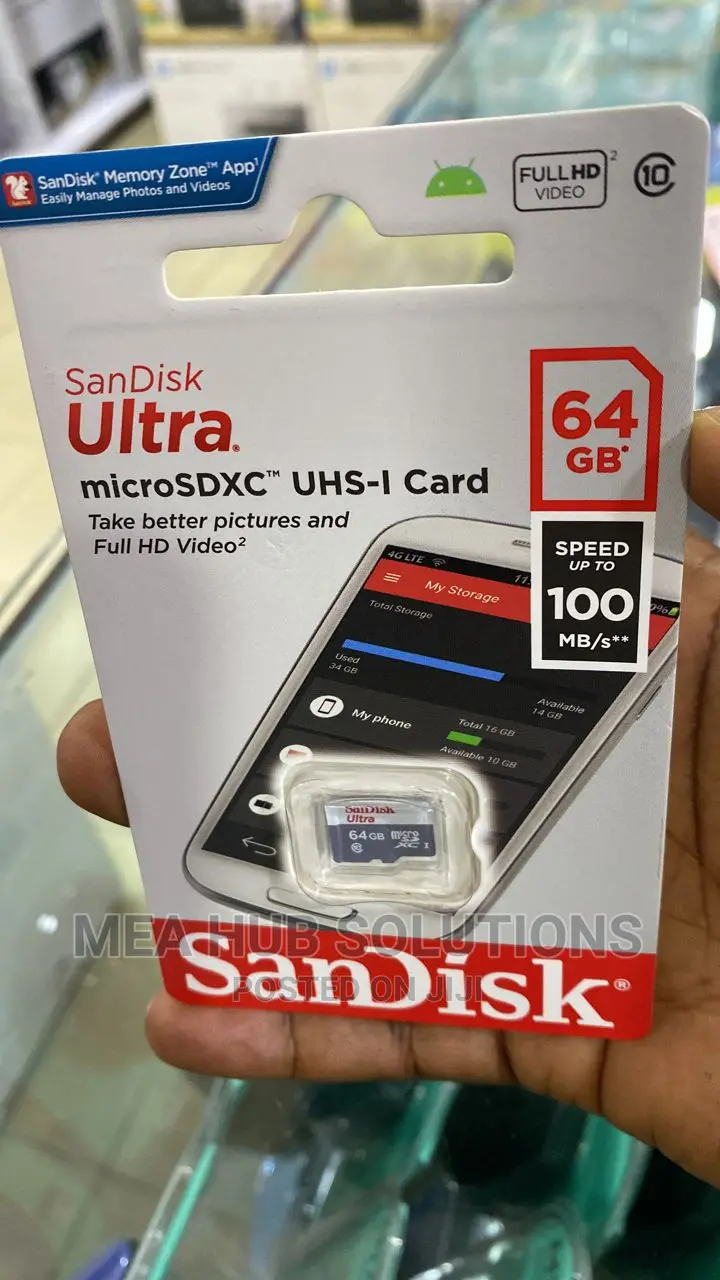 64gb Sandisk Memory Card