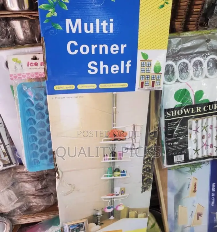 Corner Shelf Rack Organizer