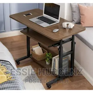 Liftable Laptop Stand With Wheels