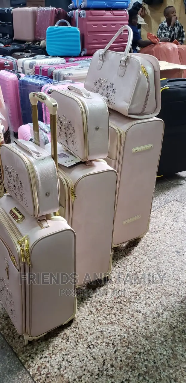 Trolley Travel Plastic Suitcase Bag Full Set
