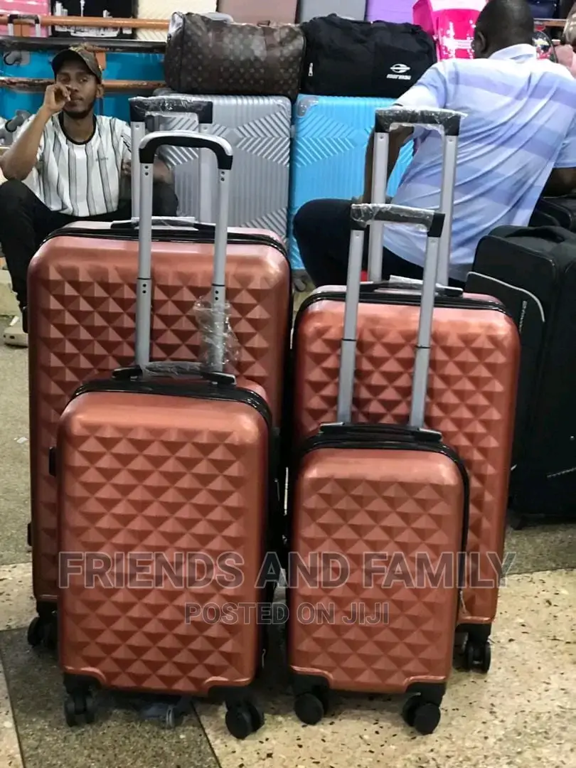 Trolley Travel Plastic Suitcase Bag Full Set