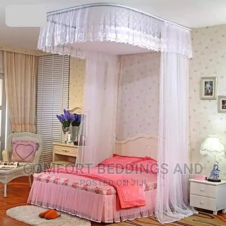 Luxury Ceiling Mosquito Net White