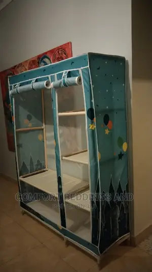 Heavy Duty Two Column Wooden Closet