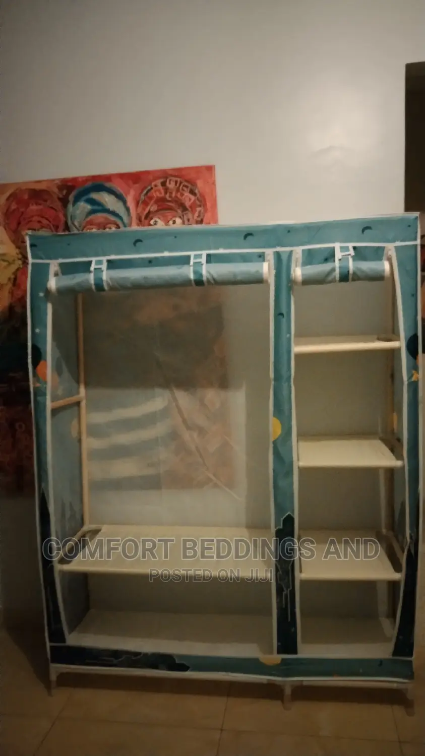 Heavy Duty Two Column Wooden Closet