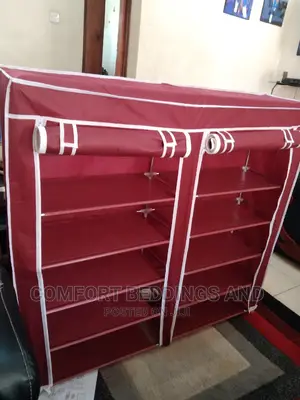Metallic Shoe Rack