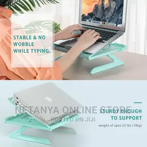 Foldable Laptop Stand With Phone Holder