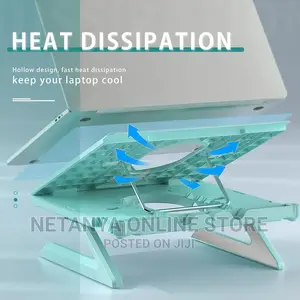 Foldable Laptop Stand With Phone Holder