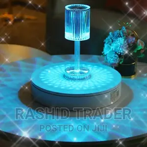 Crystal Led Desk Lamp