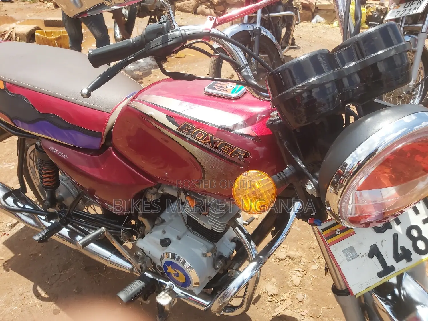 Bajaj Boxer 2022 Red