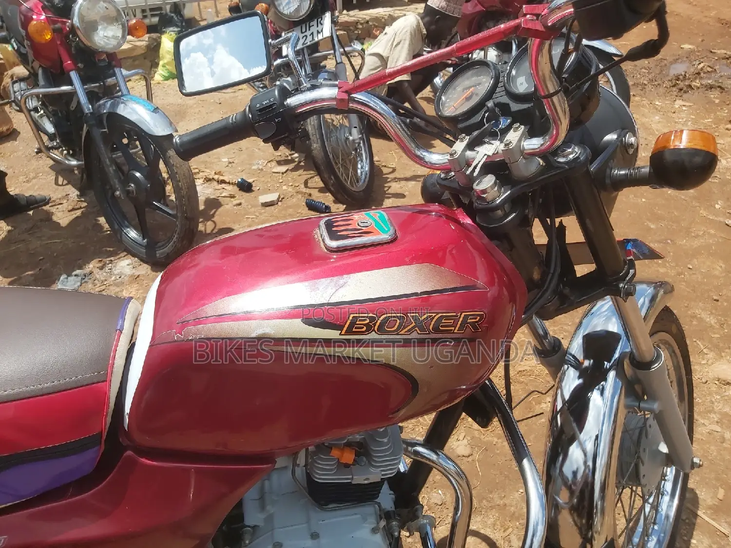 Bajaj Boxer 2022 Red