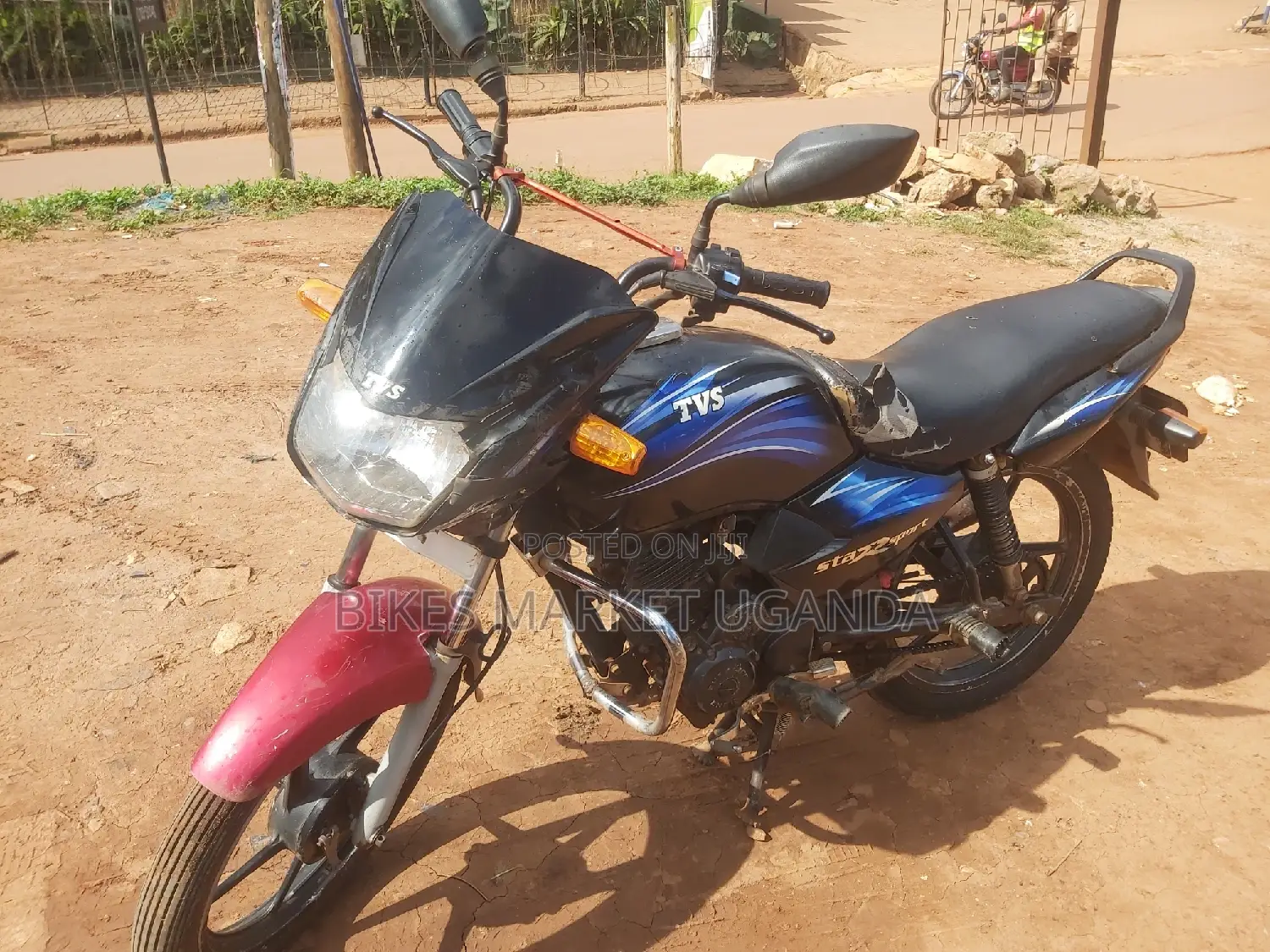 TVS HLX 125 2016 Blue