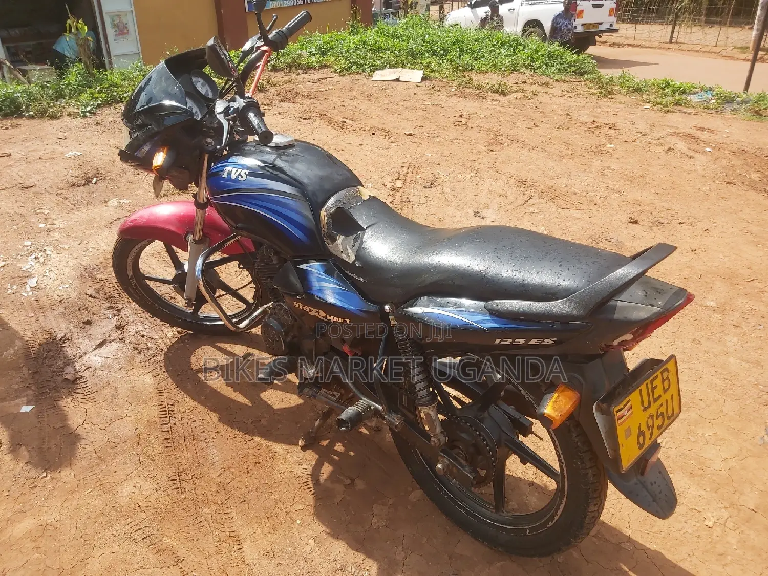 TVS HLX 125 2016 Blue