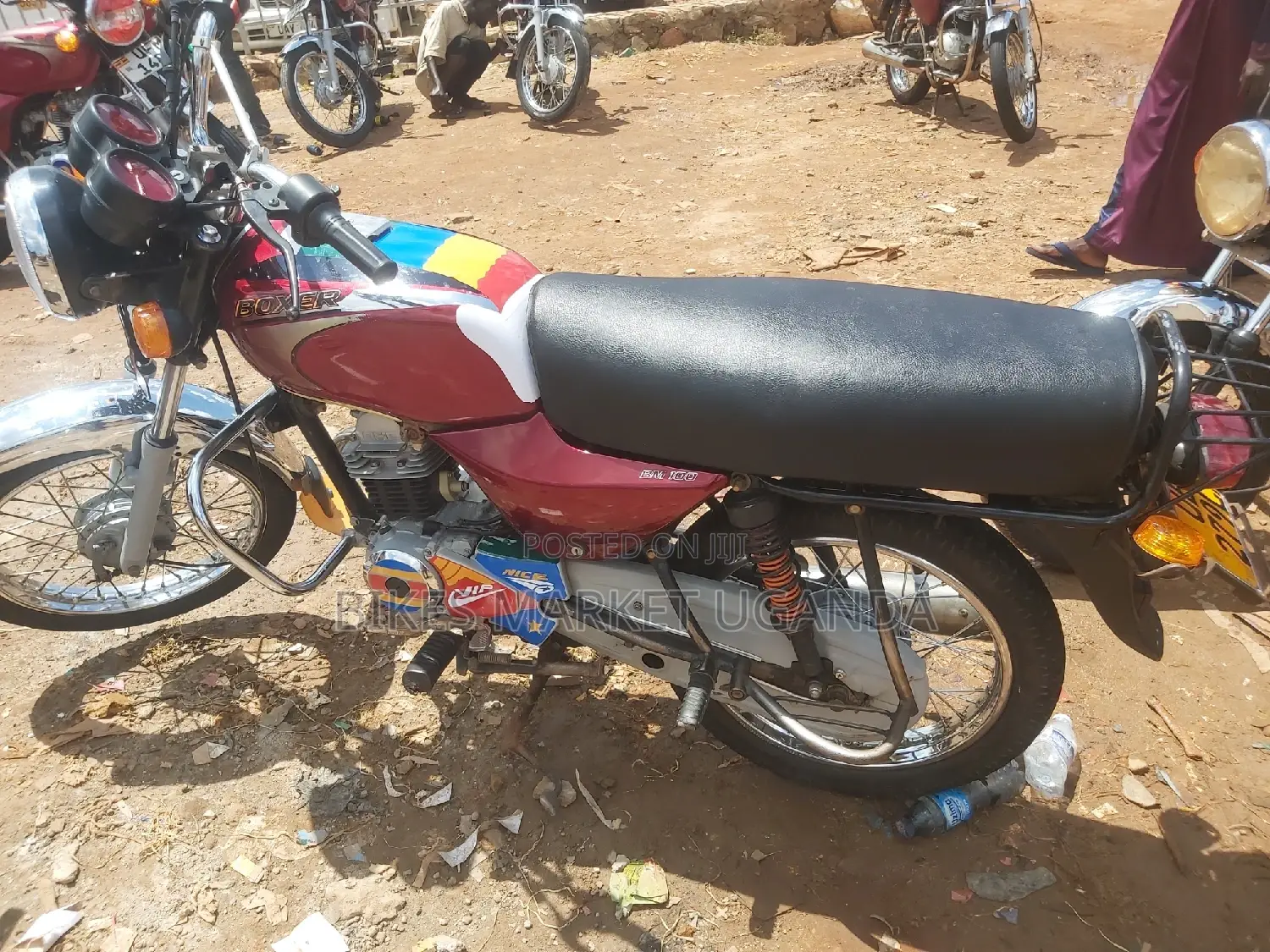 Bajaj Boxer 100 2018 Red