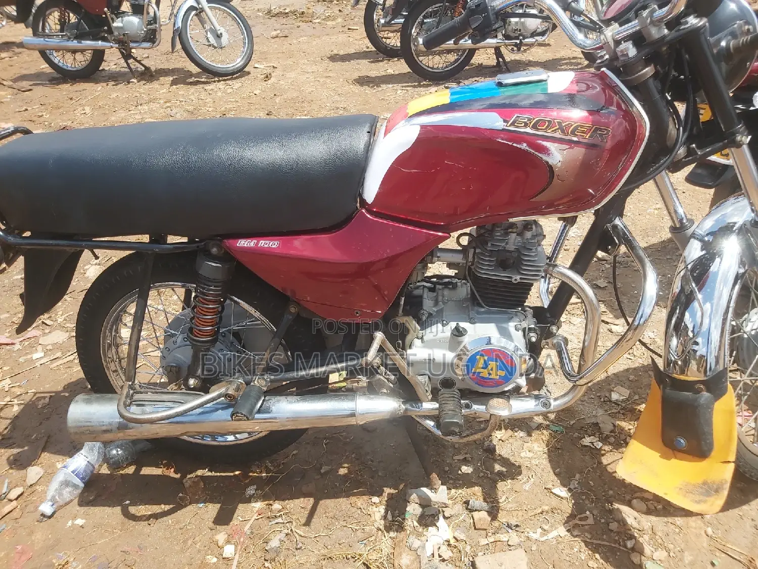 Bajaj Boxer 100 2018 Red