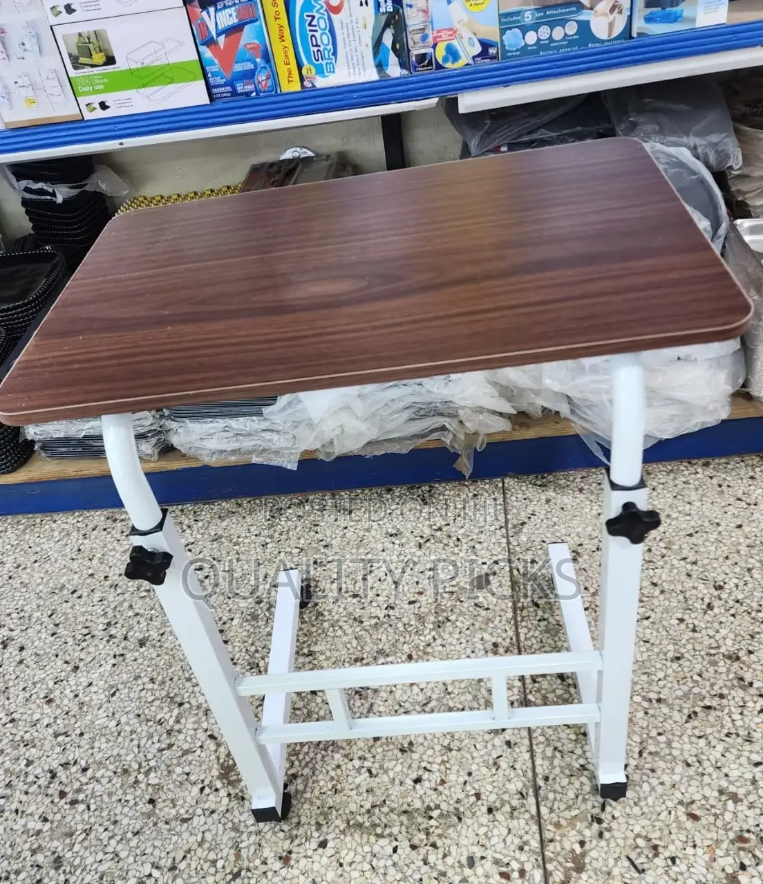 Adjustable Wooden Computer Table