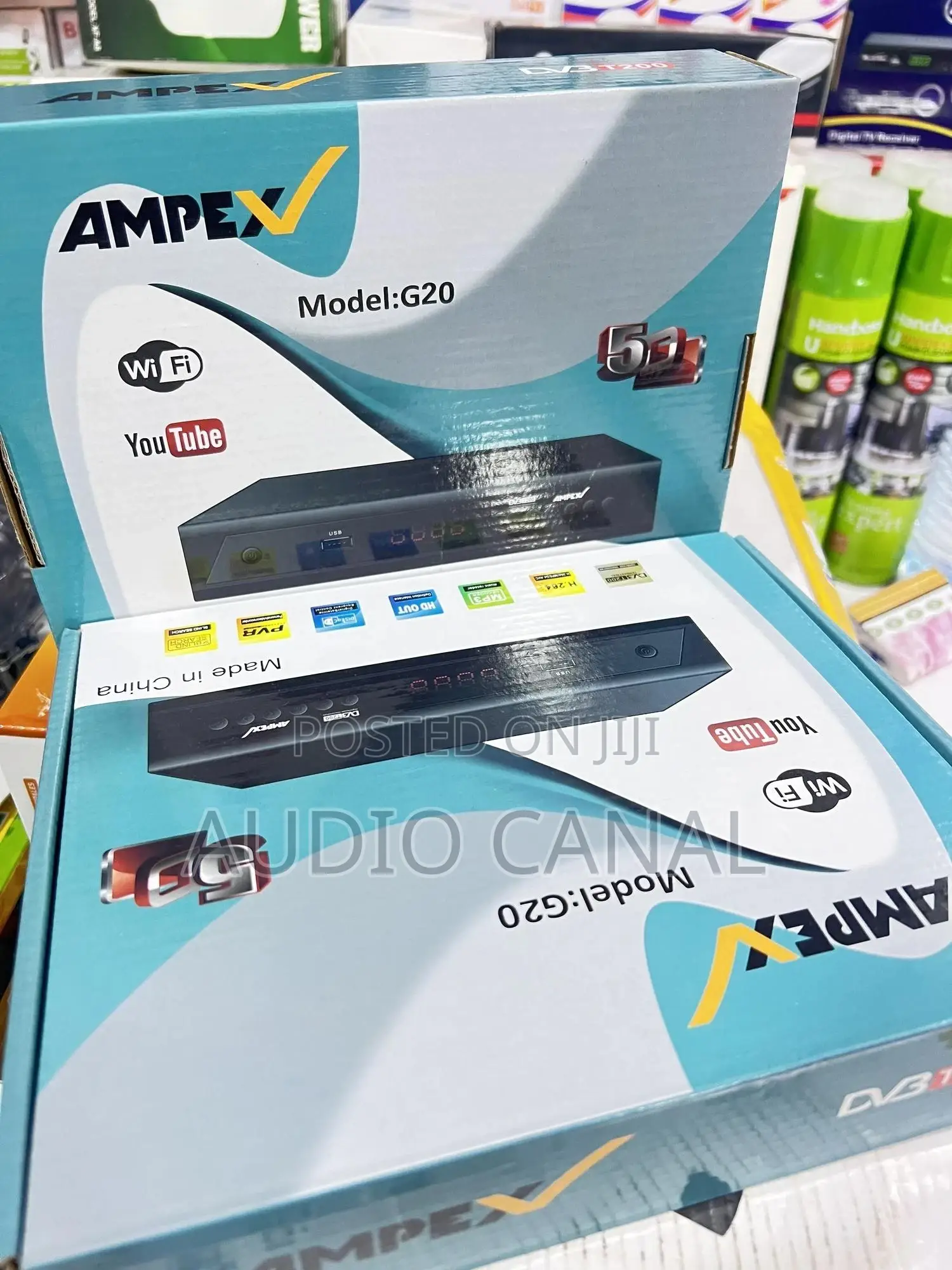 Ampex Free to Air Digital and Satellite Decorder