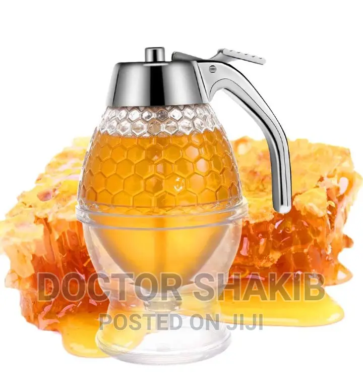 Squeeze Bottle Honey Jar Container\ Dispenser