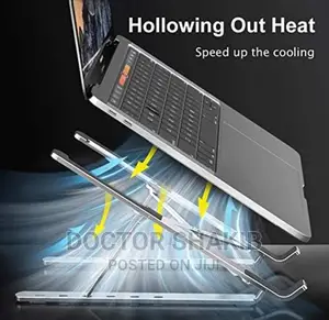 Aluminum Portable Adjustable Desktop Laptop Tablet Stand