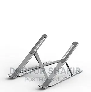 Aluminum Portable Adjustable Desktop Laptop Tablet Stand