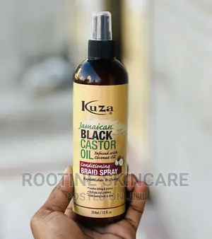 Kuza Jamaican Black Castor Oil Braid Spray