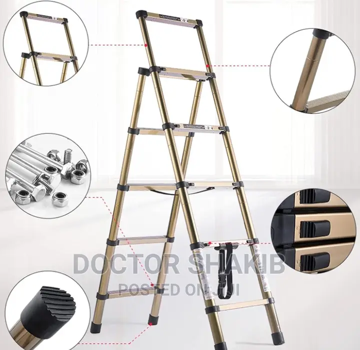 Aluminum Alloy Portable Folding Ladder