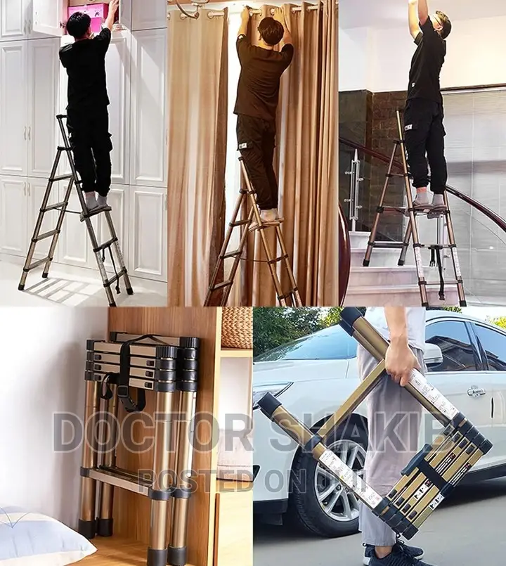 Aluminum Alloy Portable Folding Ladder