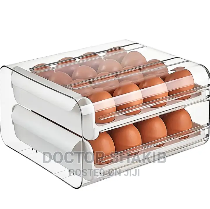 1pc Airtight Practical 32 Grids Egg Storage Box