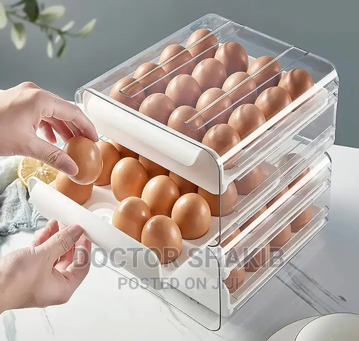 1pc Airtight Practical 32 Grids Egg Storage Box