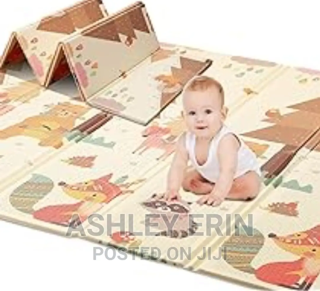 Baby Foldable Waterproof Play Mat 5*6
