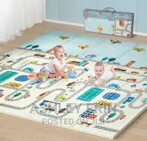 Baby Foldable Waterproof Play Mat 5*6