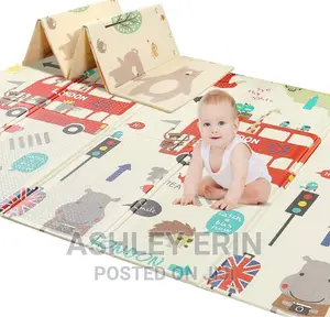 Baby Foldable Waterproof Play Mat 5*6