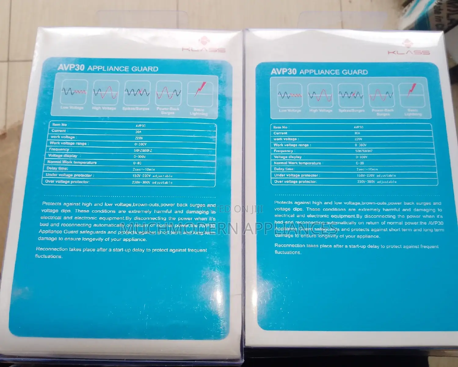 Automatic Voltage Protector 30amps for Air Conditioners