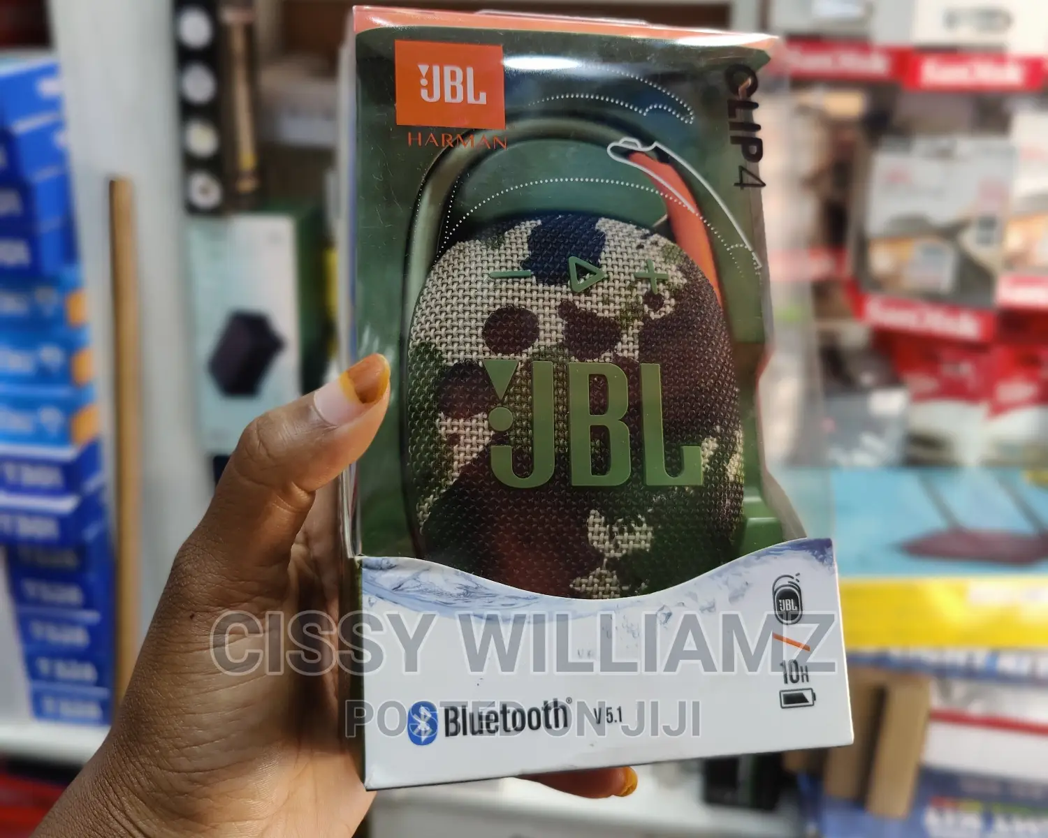 JBL Clip 4 Custom Speaker/JBL Speaker/JBL Bluetooth Speaker