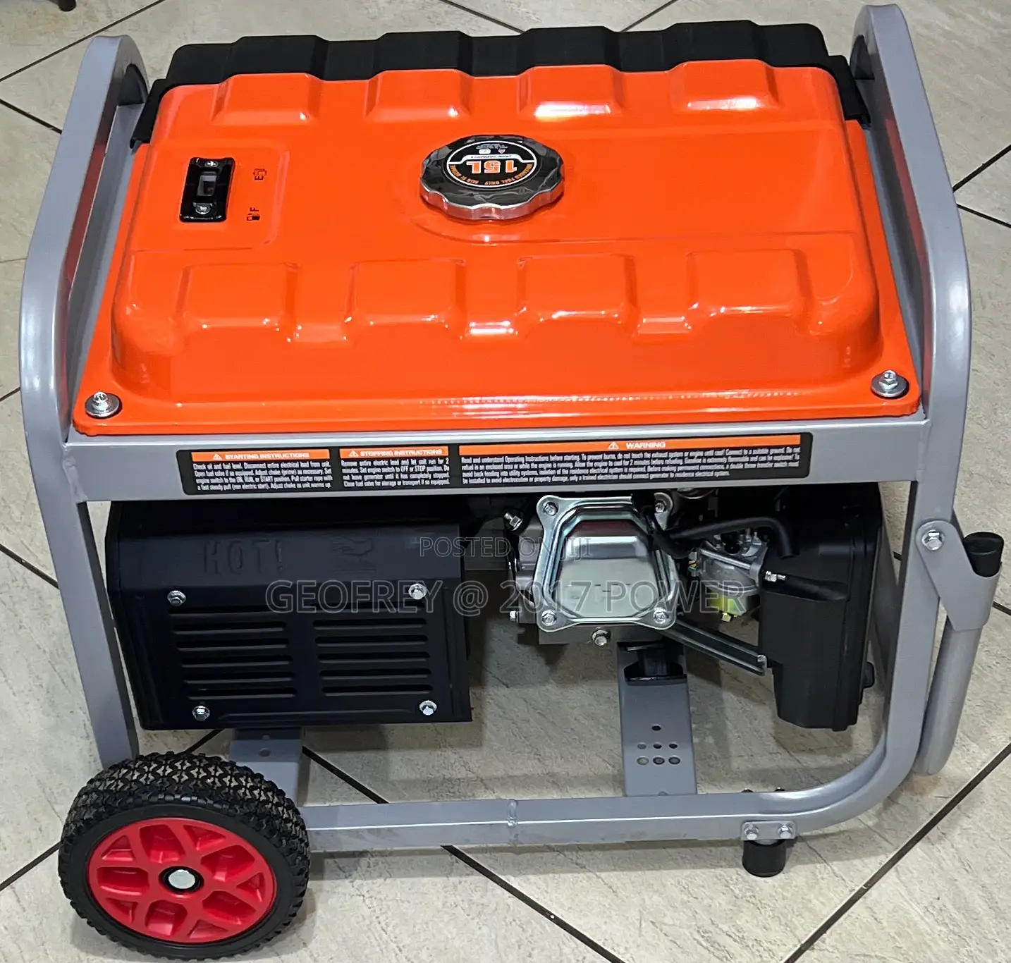 Honda 4.5/5kva Petrol Engine Generator Self Start