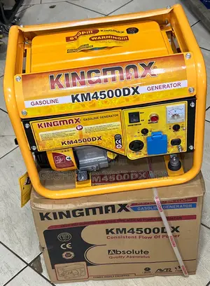 Kingmax Km4500dx 1.5kva Petrol Generator Four Stroke